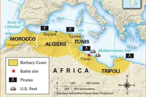 历史上巴巴里海盗有多猖獗 巴巴里海盗美国海军毫无办法