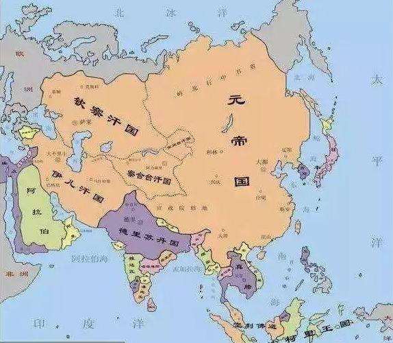 蒙古帝国9000万平方公里是真的吗 蒙古帝国面积最大的时候有9000万平方公里吗